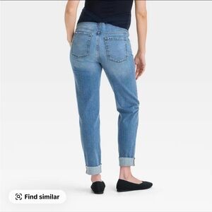 Over Belly High-Rise Straight Maternity Pants - Isabel Maternity